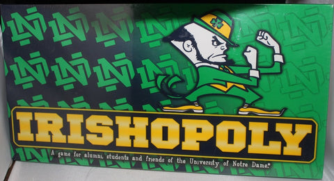 Notre Dame Irishopoly Board Game, New Sealed