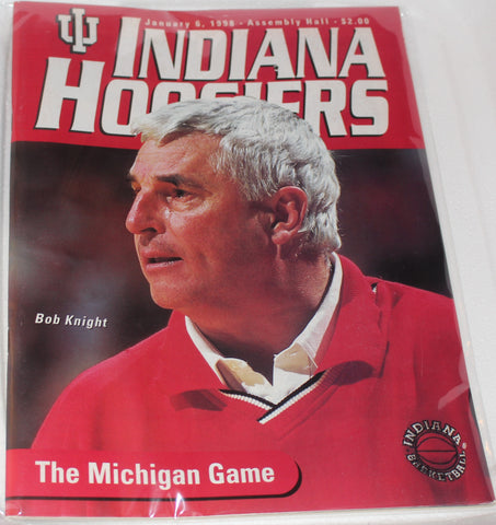1998 Michigan vs Indiana University Basketball Program