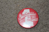 1976 Indiana University Basketball Big 10 Champions Pinback Button - Vintage Indy Sports