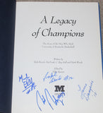 A Legacy of Champions University of Kentucky Autographed Book