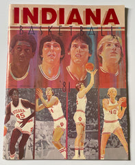 1981 Indiana University Basketball Media Guide NCAA