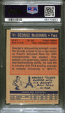 1972 Topps George McGinnis Rookie Basketball Card #183, PSA 6 (MC)