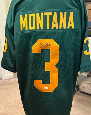 Joe Montana Autographed Custom Notre Dame Football Jersey