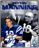 Peyton Manning Autographed Rookie 8x10 Photo, PSA/DNA