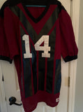 1995 Indiana University Game Used Throwback Football Jersey #14