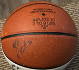 2007-08 Indiana University Team Signed Logo Basketball