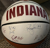 2014-15 Indiana University Team Signed Basketball