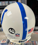 Peyton Manning Autographed Authentic Colts Football Helmet 12/18 Steiner Sports
