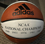 2007-08 Indiana University Team Signed Logo Basketball