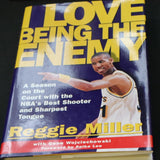 Reggie Miller Autographed "I Love Being the Enemy" Harback Book PSA/DNA