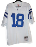 Peyton Manning Autographed Indianapolis Colts Road White Mitchell & Ness Jersey