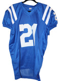 Zach Moss Autographed Indianapolis Colts Home Blue Jersey