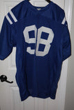 Robert Mathis Autographed Custom Indianapolis Colts Jersey