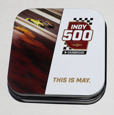 2020 Indy 500 Silver Pit Badge w/Tin