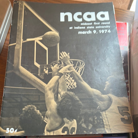 1974 NCAA Mideast 1st Round Program, Notre Dame, Marquette, Ohio, Austin Peay