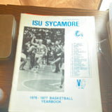 Rare Limited Edition 1976-77 Indiana State University Basketball Yearbook