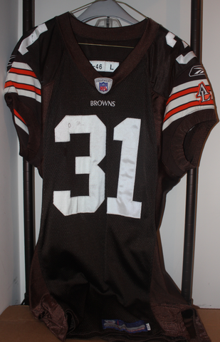 2003 William Green Cleveland Browns Game Used Football Jersey