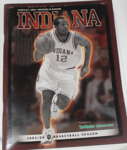 2004 Wisconsin vs Indiana University Basketball Program