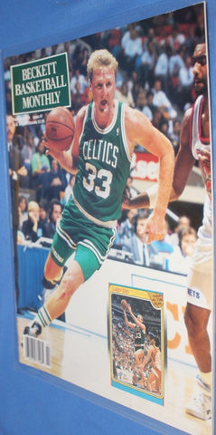 1991 Beckett Basketball Monthly, Larry Bird on Cover