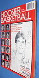1986-87 Hoosier Basketball Magazine, Steve Alford on Cover - Vintage Indy Sports