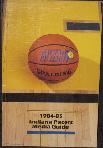 1984-85 Indiana Pacers Media Guide