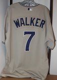 2006 Todd Walker Game Used San Diego Padres Baseball Jersey Sz 48