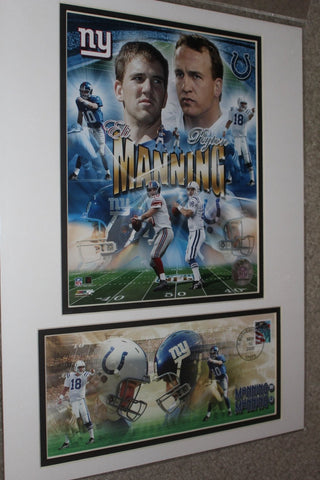 Sept 10, 2006 Eli & Peyton Manning First Day Cover