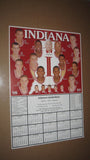 1998-99 Indiana University Basketball Schedule Poster, 11x17 - Vintage Indy Sports