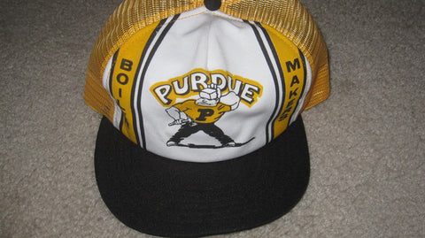 Vintage Purdue University Mesh Back Truckers Hat