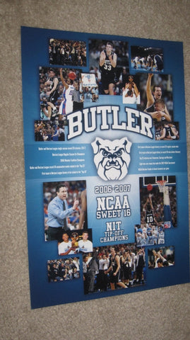 2006-07 Butler University Basketball Poster
