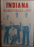 1972 Indiana Basketball Media Guide, Bob Knight's 1st Year - Vintage Indy Sports