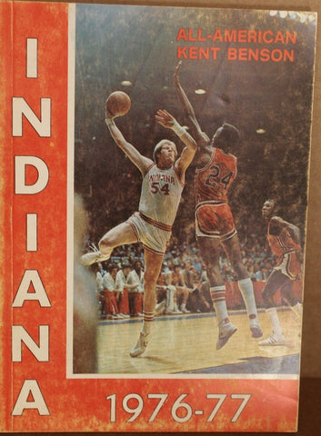 1976-77 Indiana University Basketball Media Guide