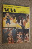 1973 NCAA Basketball Final Four Program, UCLA, Indiana - Vintage Indy Sports