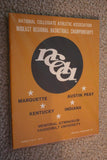 1973 NCAA Mideast Regional Basketball Program, Indiana, Kentucky, Marquette - Vintage Indy Sports