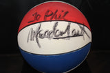 Meadowlark Lemon Autgraphed Basketball, Harlem Globetrotters - Vintage Indy Sports