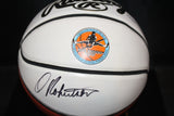 Oscar Robertson Autographed Mini Logo Basketball - Vintage Indy Sports
