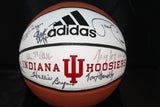 Multi Signed Indiana University Logo Basketball - Vintage Indy Sports
