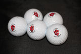 (5) Indiana University Logo Maxfli Golf Balls - Vintage Indy Sports