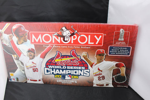 2006 Collectors Edition St. Louis Cardinals World Series Champions Monopoly, New, Sealed!