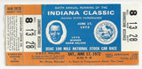 1972 Indiana Classic USAC 100 Mile Stock Car Race Ticket Stub - Vintage Indy Sports