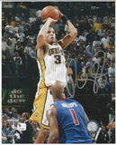 Reggie Miller Autographed 8x10 Indiana Pacers Photo - Vintage Indy Sports
