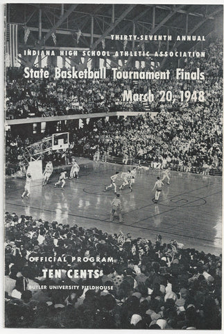 1948 Indiana High School Basketball State Finals Program