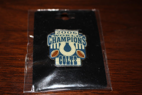 Indianapolis Colts 2006 World Champions PIn, New!