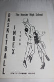 1969 The Hoosier High School Basketball Index State Tourney Guide - Vintage Indy Sports
