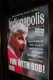 November 1994 Indianapolis Monthly Magazine, Bob Knight on Cover - Vintage Indy Sports