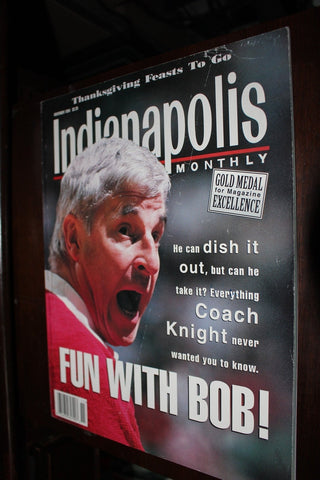 November 1994 Indianapolis Monthly Magazine, Bob Knight on Cover