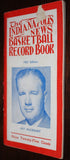 1953 Indianapolis News Basketball Record Book - Vintage Indy Sports