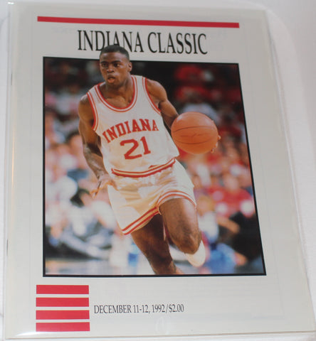 1992 Indiana Classic Basketball Program, Austin Peay, Western Michigan, Pacific
