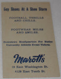 1947 Butler University Football Pocket Schedule