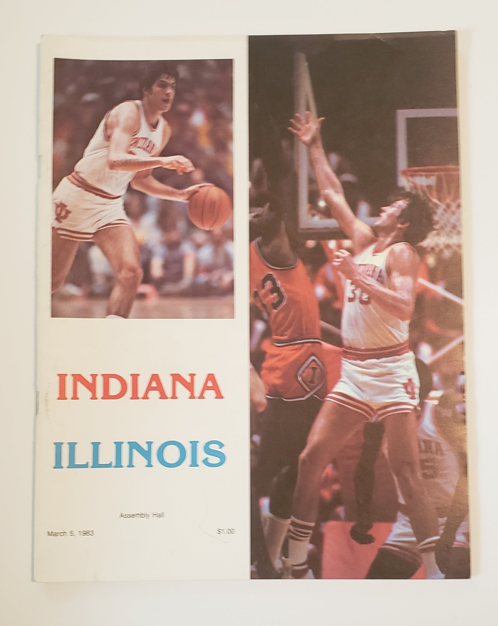 1983 Indiana University vs. Illinois Basketball Program